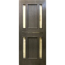 Шпонированная дверь Модель 53 шпон абрикос